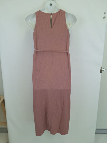 Second-Hand - Bae Refined Boho Dusty Rose Maternity Dress Size L - SwapUp