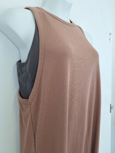 Second-Hand - Bae Layered Top Everyday Maternity Dress Size L - SwapUp