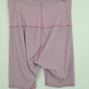 Second-Hand - Bae Lilac Ribbed Maternity Bike Shorts Size 12 - SwapUp