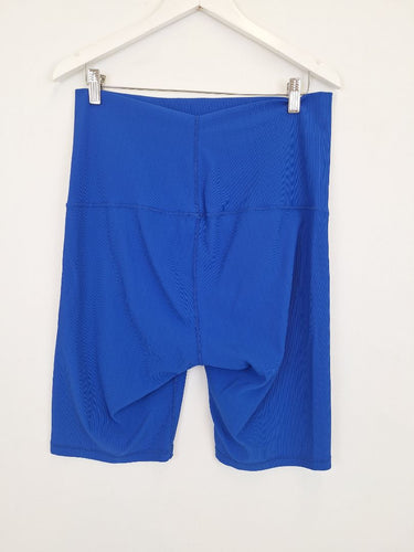 Second-Hand - Bae Cobalt Blue Maternity Bike Shorts Size L - SwapUp