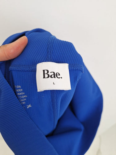 Second-Hand - Bae Cobalt Blue Maternity Bike Shorts Size L - SwapUp