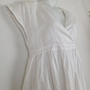 Second-Hand - Miann & Co Lightweight Relaxed Linen Blend Maxi Dress Size M - SwapUp