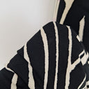 Second-Hand - Quartiere Italiano Abstract Wrap Colour Blot Midi Dress Size S - SwapUp