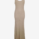 Second-Hand - DISSH Soft Ginger Ribbed Maxi Dress Size XXS - SwapUp
