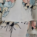 Second-Hand - Alice McCall Ruffle High Low Watercolour Flower Top Size 8 - SwapUp