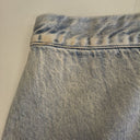 Second-Hand - Decjuba Light Wash Ruffle Denim Skirt Size 14 - SwapUp