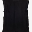 Second-Hand - Oxford Boxy Fit Essential Black Top Size 8 - SwapUp