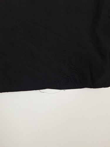 Second-Hand - Oxford Boxy Fit Essential Black Top Size 8 - SwapUp