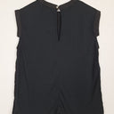 Second-Hand - Oxford Boxy Fit Essential Black Top Size 8 - SwapUp
