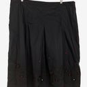 Second-Hand - Yarra Trail Flowy Pleated Romantic Embellished Skirt Size 20 - SwapUp