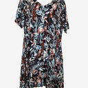 Second-Hand - Blue Illusion Breezy Bush Life Midi Dress Size 20 - SwapUp
