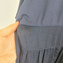 Second-Hand - Taking Shape Navy Luxe Tiered Jersey Dress Size 22 - SwapUp