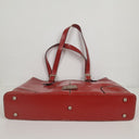 Second-Hand - Laura Jones Rectangular Red Patent Oversized Bag - SwapUp