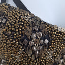 Second-Hand - One Teaspoon Gold Rush Beaded Mini Dress Size 12 - SwapUp