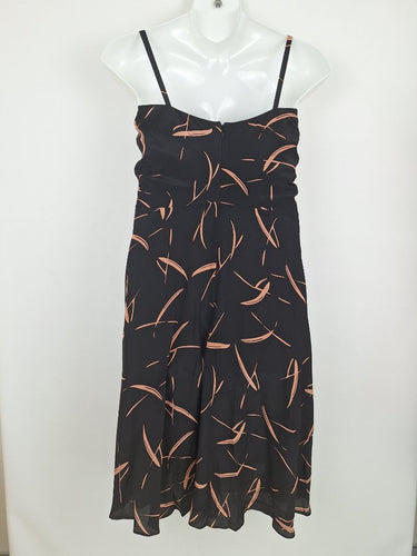 Second-Hand - Thurley Wispy Silk Ruched Bodice Dress Size 14 - SwapUp