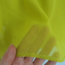 Second-Hand - Gorman Ochre Sheer Silk Button Up Top Size 12 - SwapUp