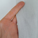 Second-Hand - Blue Illusion Moonstone Linen Layered Hem Pants Size XXXL - SwapUp