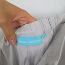 Second-Hand - Blue Illusion Moonstone Linen Layered Hem Pants Size XXXL - SwapUp