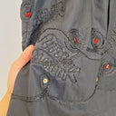Second-Hand - Yarra Trail Flowy Pleated Romantic Embellished Skirt Size 20 - SwapUp