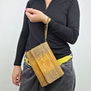 Second-Hand - NMBR NINE Omy Golden Reptile Envelope Clutch - SwapUp