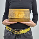 Second-Hand - NMBR NINE Omy Golden Reptile Envelope Clutch - SwapUp