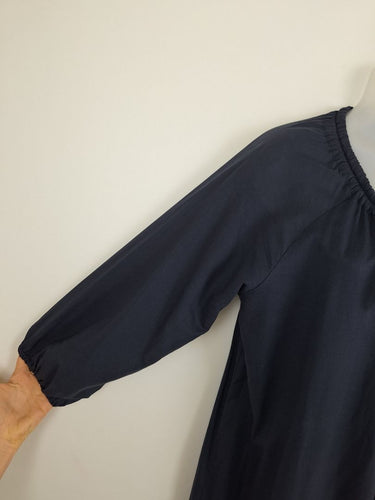 Second-Hand - Elms + King Drop Waist Drawstring Dress Size M - SwapUp