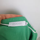 Second-Hand - Zjoosh Earthy Green Linen Pin Pleat Dress Size 12 - SwapUp