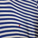 Second-Hand - Ben Sherman Relaxed Blue Stripe V Neck T-shirt Size S - SwapUp