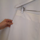 Second-Hand - Witchery White Pearl Tailored Culottes Size 12 - SwapUp