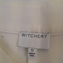 Second-Hand - Witchery White Pearl Tailored Culottes Size 12 - SwapUp