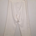 Second-Hand - Witchery White Pearl Tailored Culottes Size 12 - SwapUp