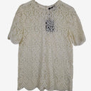 Second-Hand - Decjuba Ivory Mia Pretty Lace Dress Size M - SwapUp