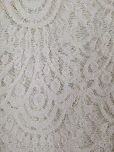 Second-Hand - Decjuba Ivory Mia Pretty Lace Dress Size M - SwapUp