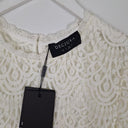 Second-Hand - Decjuba Ivory Mia Pretty Lace Dress Size M - SwapUp