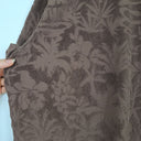 Second-Hand - Lorna Jane Espresso Dusty Palm Towelling Oversized Skirt Size M - SwapUp