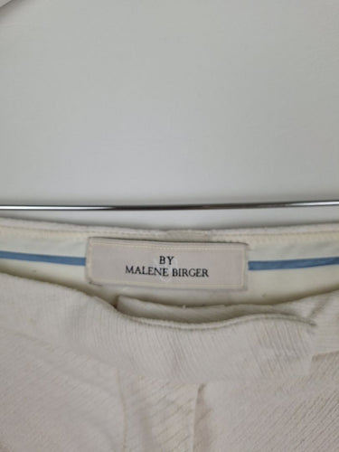 Second-Hand - By Malene Birger Classic Woven Stripe Pants Size 14 - SwapUp