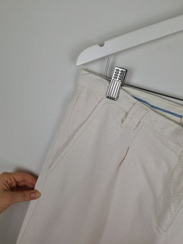 Second-Hand - By Malene Birger Classic Woven Stripe Pants Size 14 - SwapUp