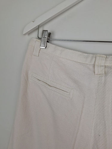 Second-Hand - By Malene Birger Classic Woven Stripe Pants Size 14 - SwapUp