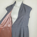 Second-Hand - The Fold Drape Neck Sophisticated Wrap Dress Size 16 - SwapUp