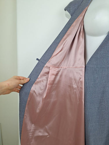 Second-Hand - The Fold Drape Neck Sophisticated Wrap Dress Size 16 - SwapUp
