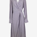 Second-Hand - Equipment Lavender Diamond Wrap Dress Size 6 - SwapUp