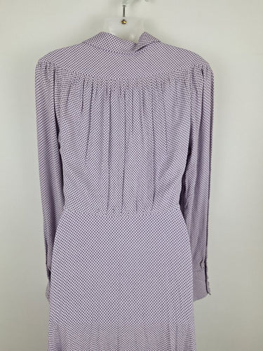 Second-Hand - Equipment Lavender Diamond Wrap Dress Size 6 - SwapUp