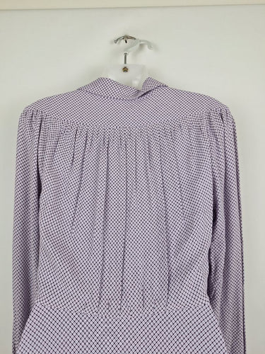 Second-Hand - Equipment Lavender Diamond Wrap Dress Size 6 - SwapUp