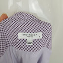 Second-Hand - Equipment Lavender Diamond Wrap Dress Size 6 - SwapUp