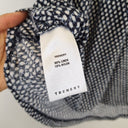 Second-Hand - Trenery Navy Patterned Weekender Top Size S - SwapUp