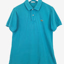 Second-Hand - Lacoste Aqua Preppy Cotton Polo T-shirt Size 16 - SwapUp