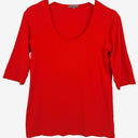 Second-Hand - Tani Crimson Scooped Soft T-shirt Size 14 - SwapUp