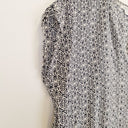 Second-Hand - Trenery Timeless Navy Print Silk Top Size XS - SwapUp