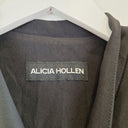 Second-Hand - Alicia Hollen Dressy Asymmetric Tied Fitted Jacket Size 8 - SwapUp