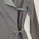 Second-Hand - Alicia Hollen Dressy Asymmetric Tied Fitted Jacket Size 8 - SwapUp